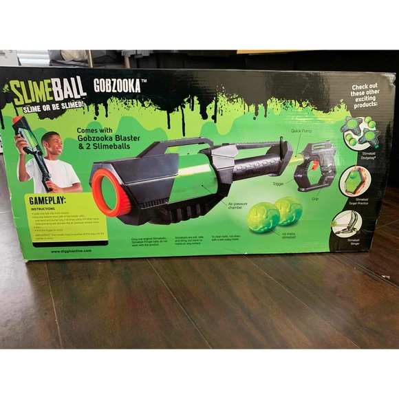 NO MESS Slimeball Gobzooka for ages 6+ - Picture 2 of 2